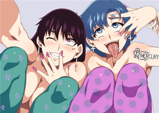 里番全彩漫画本子:(水龍敬)水手母狗-正義の美少女戦士が実は友カレ寝取りハメ中毒の低脳チ○ポ狂い女だったら