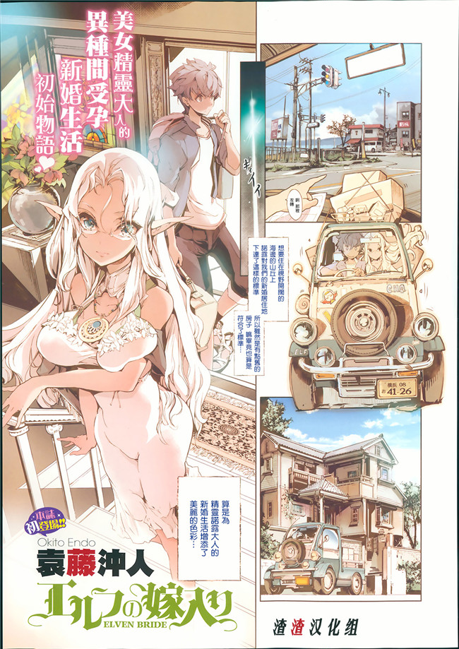 [袁藤沖人]日本邪恶漫画本子之エルフの嫁入り