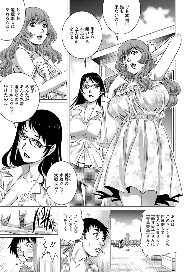 本子库(成年コミック)口工漫画本子之[やながわ理央] 乳妻×2