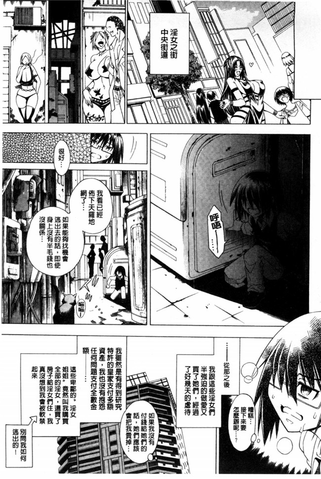 日本少女漫画无翼鸟之ここはビッチ街！這裡是淫蕩女街!! 