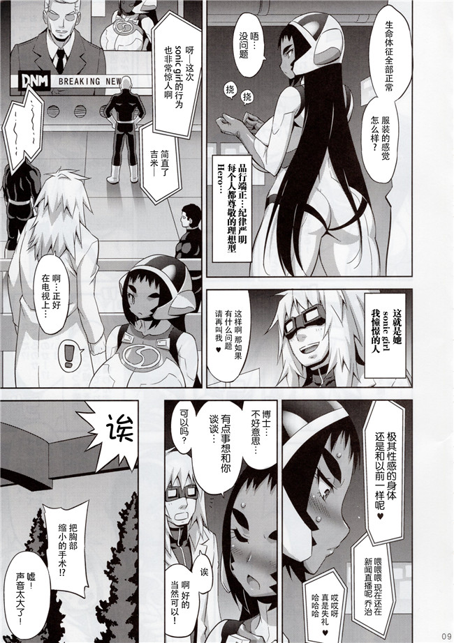 ソ二ックガール汗汗漫画大全之[弾丸ハ二ィ] SONIC GIRL