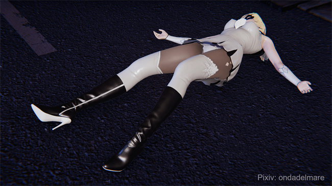 [3D]日本里番本子之魔法战士奈霜 1