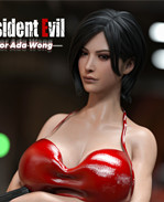 [3D]黑丝本子之艾达