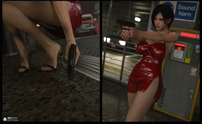 [3D]黑丝本子之艾达王-丝袜迷奸