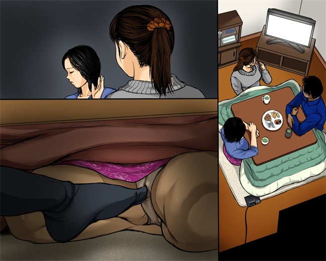 里番漫画之婿にハメられた義母