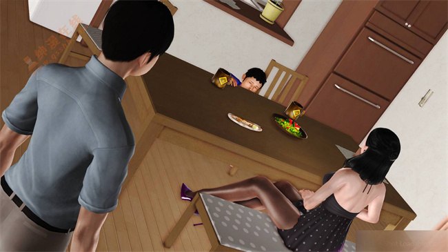 [3D]剧情口工漫画之02前篇-喜欢裸露的妈妈