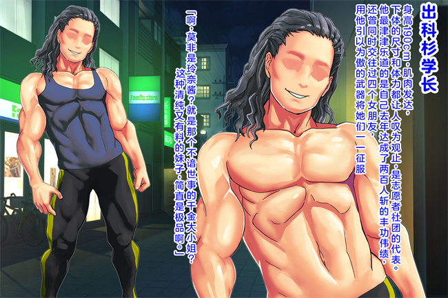 全彩口工漫画之情弱なお嬢様がヤリサーの実態を知るようで1