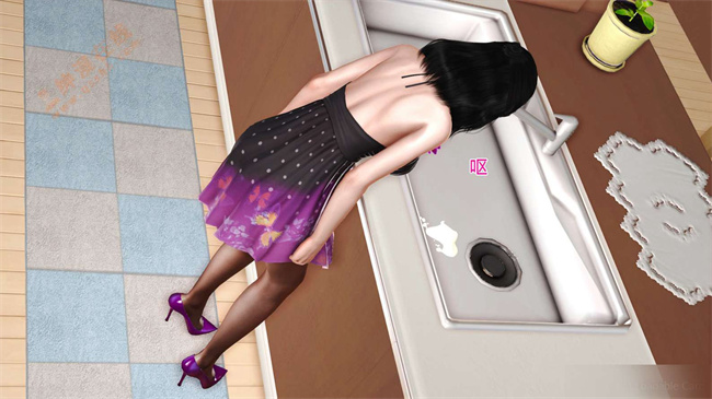 [3D]漫画之03前篇-喜欢裸露的妈妈