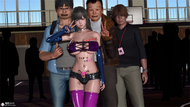 少女触手漫画之我的Coser女友-梅子4