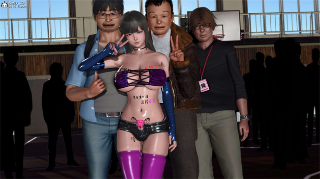 少女触手漫画之我的Coser女友-梅子4