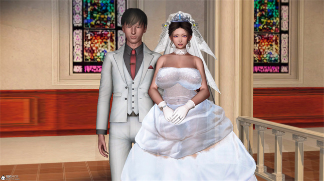 [3D]里番漫画之分享我那引以为傲的妻子-奥莉2