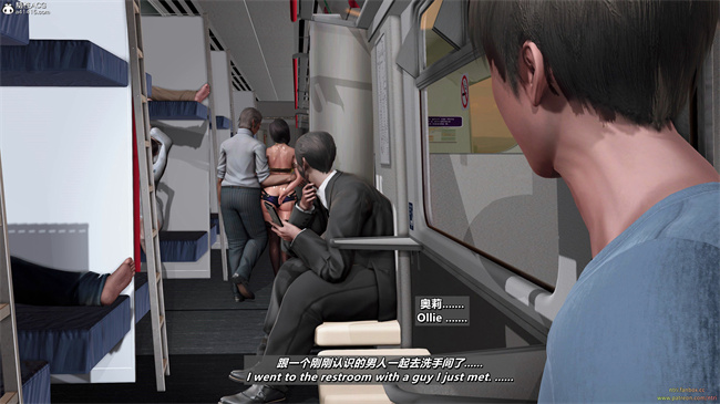 [3D]里番漫画之分享我那引以为傲的妻子-奥莉2