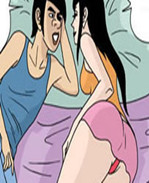 卡列漫画之夫妇的
