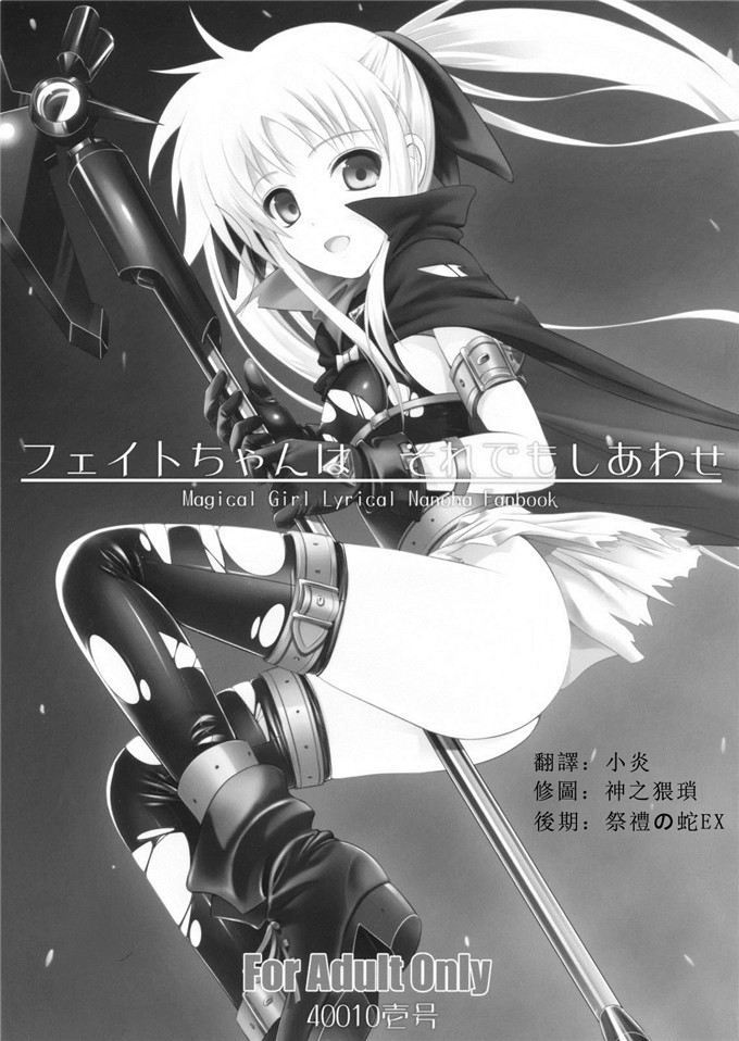 里番漫画之魔法少女菲特酱漫画フェイトちゃんはそれでもしあわせ