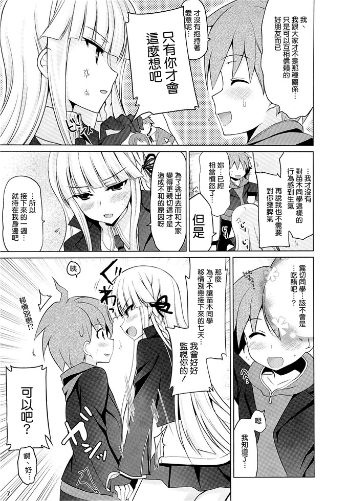 里番漫画之雾切h本子[にのこや (にの子)] 僕と霧切さんの七日間戦争