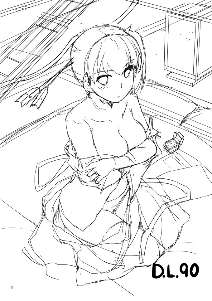 日本少女漫画之舰娘求婚本子[Digital Lover (なかじまゆか)] D.L. action 90