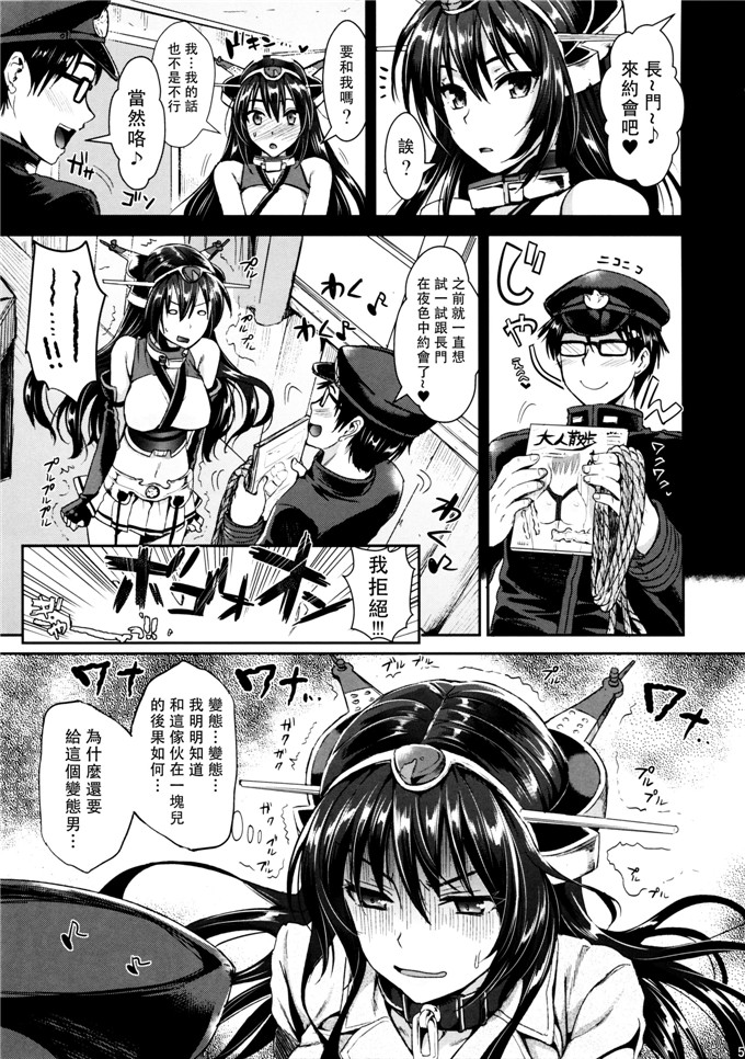 里番漫画之大和酱本子(C87)(小島紗, Lazu)]戦艦長門と変態提督