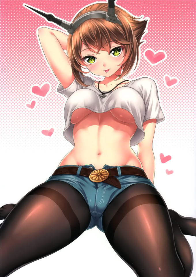 日本邪恶少女漫画之舰娘加濑全彩h本子 黑丝足控本子