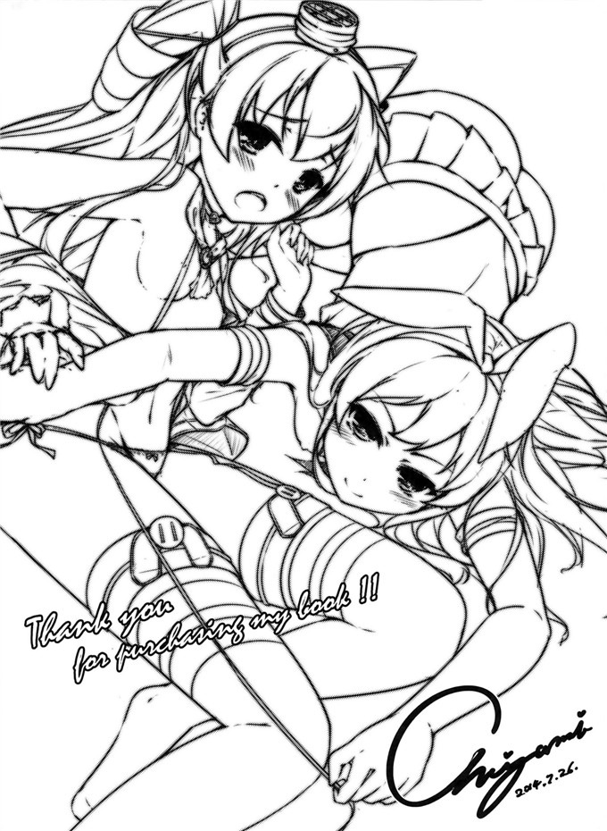 绅士漫画之舰娘天津风酱本子