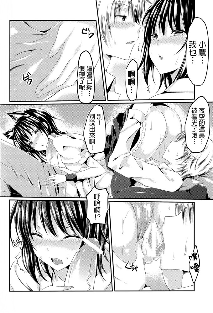 动漫本子之夜空和小鹰h本子