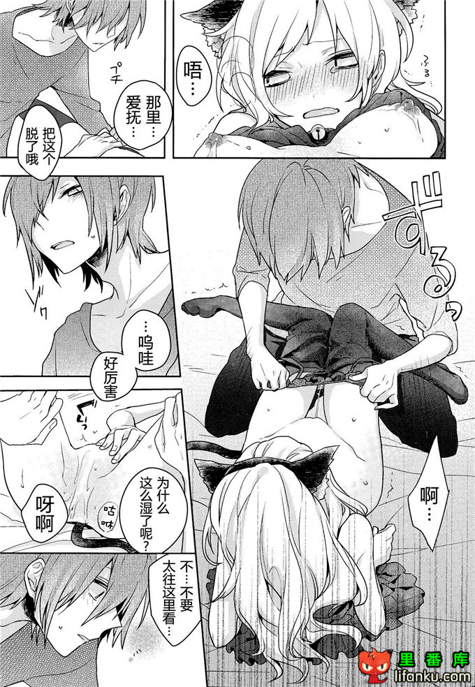 日本邪恶少女漫画之阳炎Project修莉变成猫耳酱