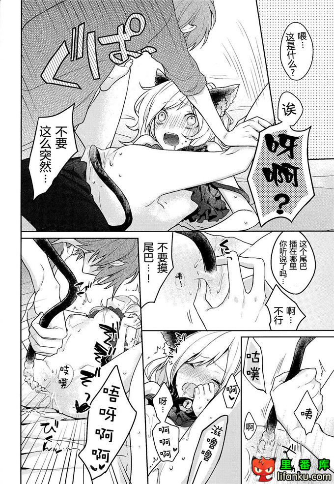 日本邪恶少女漫画之阳炎Project修莉变成猫耳酱