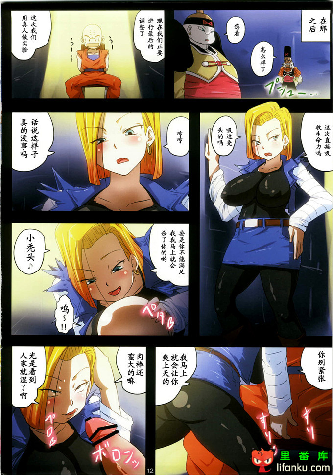 龙珠18号全彩h本子：人造人間18号性体エネルギー