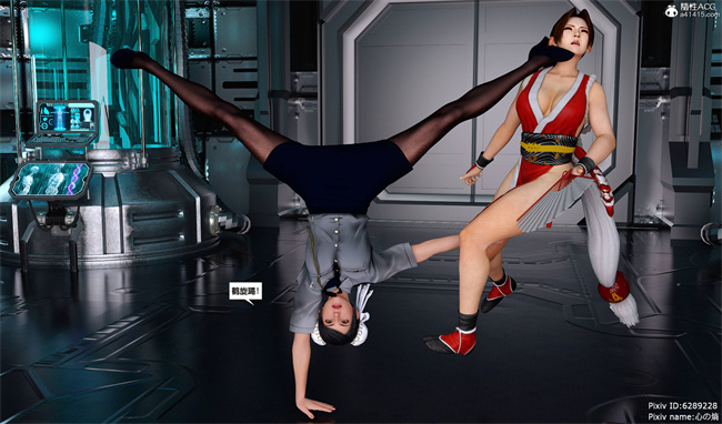 [3D]邪恶本子之欲望幻想 女忍末路