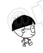 小明系列漫画：肚