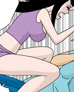 卡列漫画聪明的她